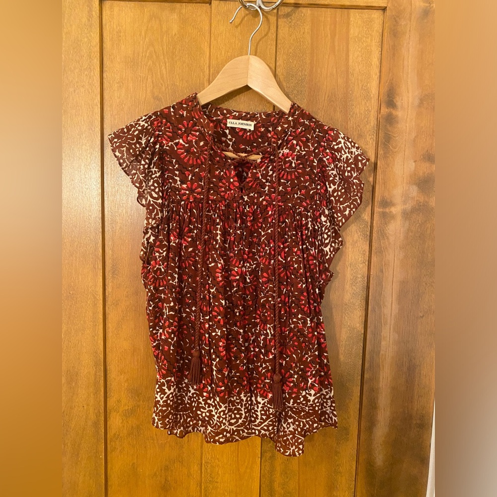 Ulla Johnson short-sleeved blouse